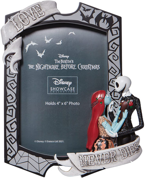 Disney Showcase The Nightmare Before Christmas Jack and Sally Picture Frame