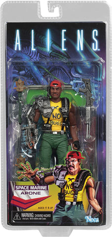 NECA Aliens Space Marine Apone Kenner Tribute 7-inch Scale Action Figure
