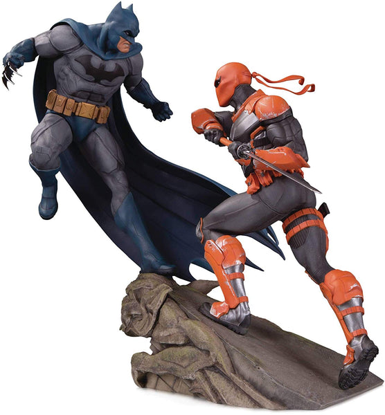 DC Collectibles Batman vs Deathstroke Battle Statue, DC Comics- Have a Blast Toys & Games