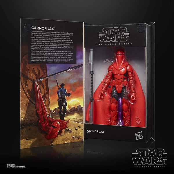Star Wars The Black Series Carnor Jax 50th Anniversary 6-Inch Action Figure