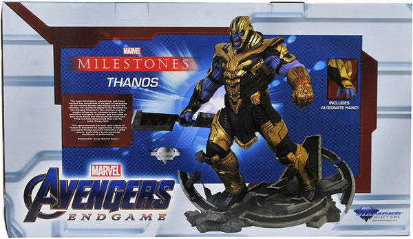 Marvel Milestones Avengers Endgame Armored Thanos Statue, Marvel- Have a Blast Toys & Games