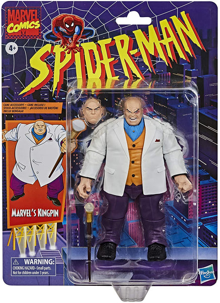 Marvel Legends Kingpin Spider-Man Retro 6-Inch Action Figure