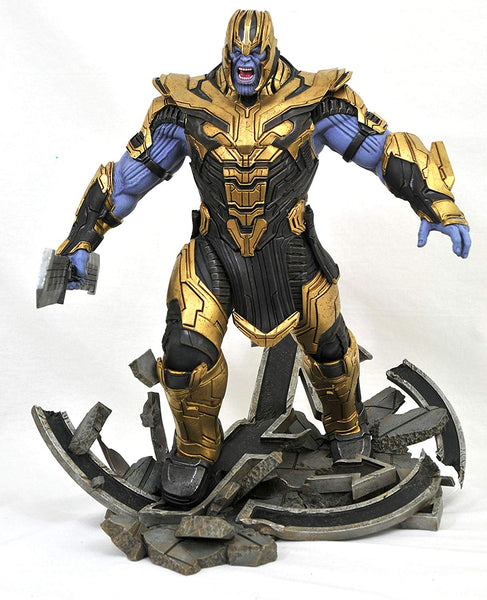 Marvel Milestones Avengers Endgame Armored Thanos Statue, Marvel- Have a Blast Toys & Games