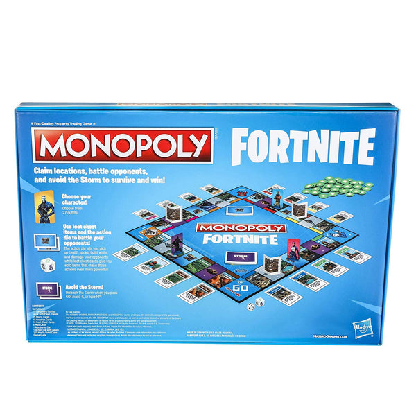 Fortnite Monopoly Board Game Inspired by the Video Game