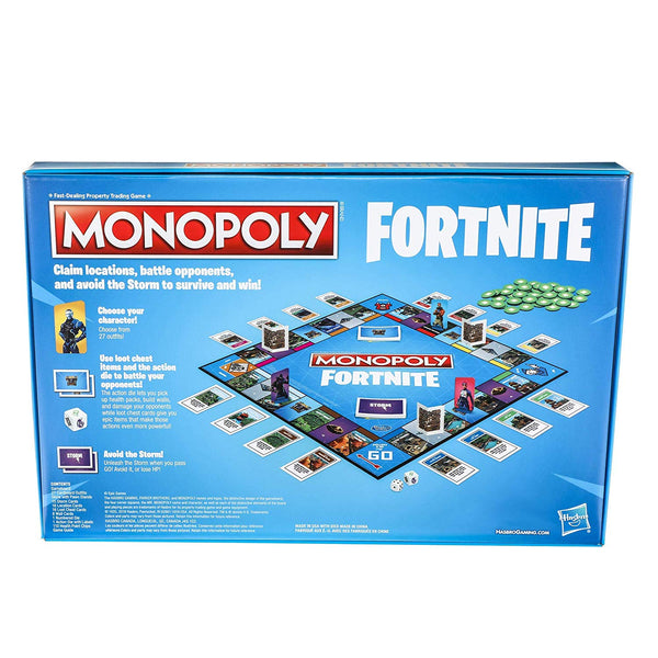 Fortnite Monopoly Board Game Inspired by the Video Game, Popular Characters- Have a Blast Toys & Games