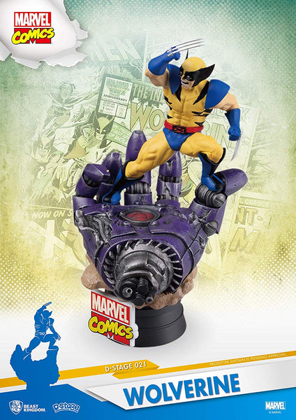 Beast Kingdom Marvel Wolverine D-Stage Series 6-Inch Statue, Marvel- Have a Blast Toys & Games
