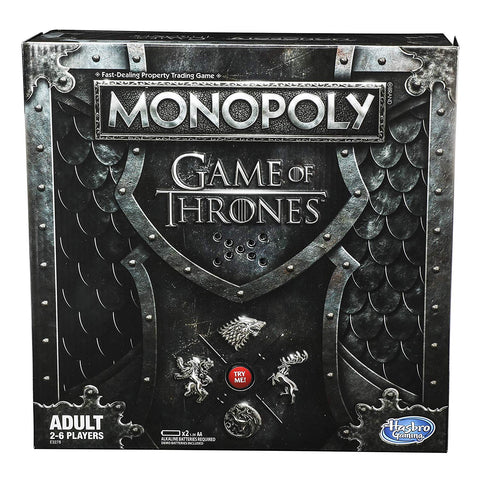Monopoly Game of Thrones Edition Adult Board Game, Popular Characters- Have a Blast Toys & Games