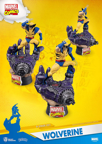 Beast Kingdom Marvel Wolverine D-Stage Series 6-Inch Statue, Marvel- Have a Blast Toys & Games