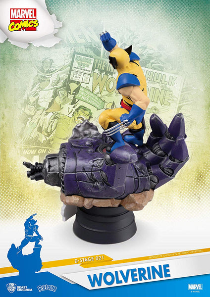 Beast Kingdom Marvel Wolverine D-Stage Series 6-Inch Statue, Marvel- Have a Blast Toys & Games