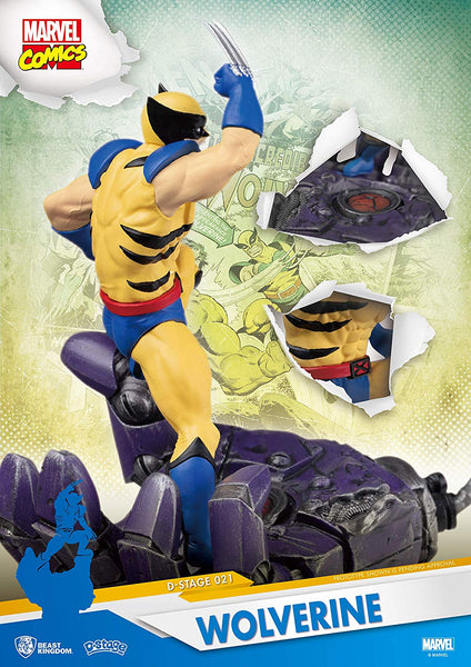 Beast Kingdom Marvel Wolverine D-Stage Series 6-Inch Statue, Marvel- Have a Blast Toys & Games