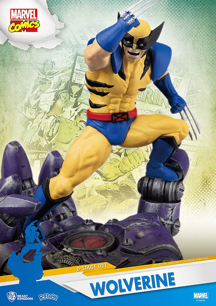 Beast Kingdom Marvel Wolverine D-Stage Series 6-Inch Statue, Marvel- Have a Blast Toys & Games