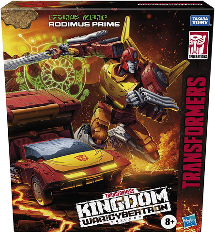 Transformers Kingdom War for Cybertron Rodimus Prime Commander Class Figure