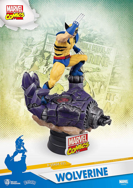 Beast Kingdom Marvel Wolverine D-Stage Series 6-Inch Statue, Marvel- Have a Blast Toys & Games