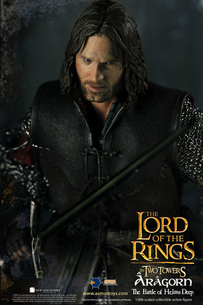 Asmus Lord of the Rings Lotr Aragorn at Helms Deep 1:6 Scale Figure