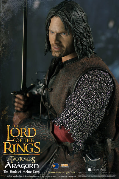 Asmus Lord of the Rings Lotr Aragorn at Helms Deep 1:6 Scale Figure