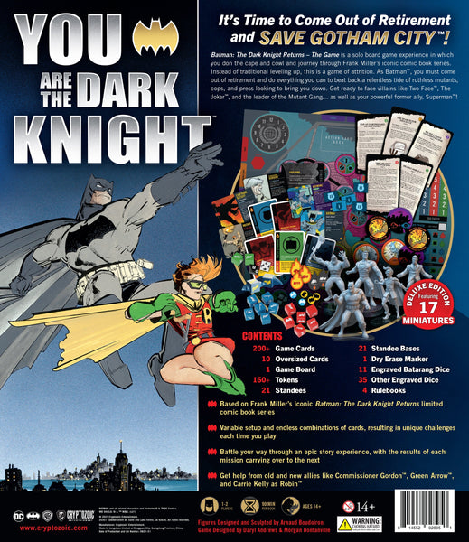 Cryptozoic Batman: The Dark Knight Returns - The Game Deluxe Version