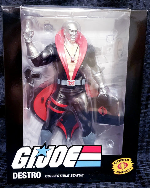 Gi Joe Destro PCS Collectibles 1:8 Scale PVC Statue