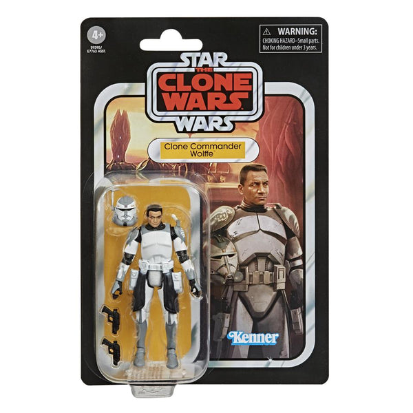 Star Wars The Vintage Collection Clone Commander Wolffe 3.75-Inch Figure