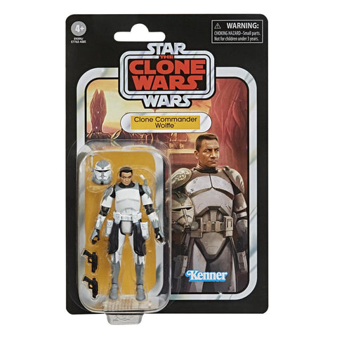 Star Wars The Vintage Collection Clone Commander Wolffe 3.75-Inch Figure