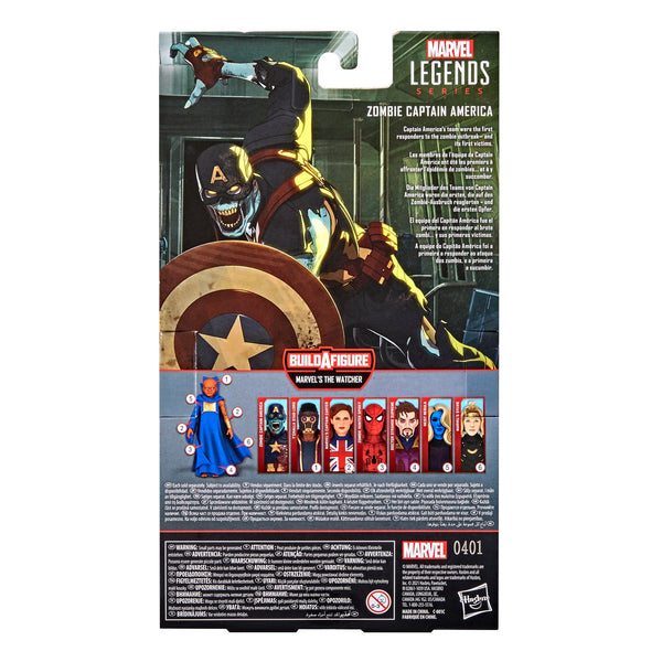 Marvel Legends What If Zombie Captain America 6-Inch Figure