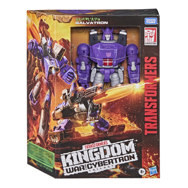 Transformers Kingdom War for Cybertron Galvatron Leader Class Figure