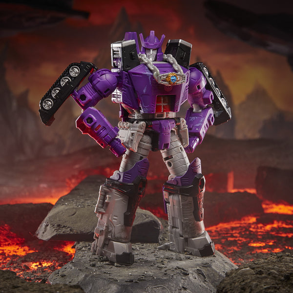 Transformers Kingdom War for Cybertron Galvatron Leader Class Figure