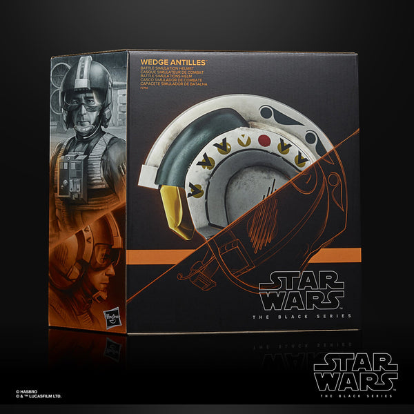Star Wars The Black Series Wedge Antilles Battle Simulation Helmet