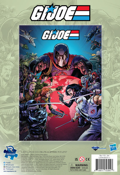 Renegade Gi Joe vs Cobra 1000 Piece Jigsaw Puzzle