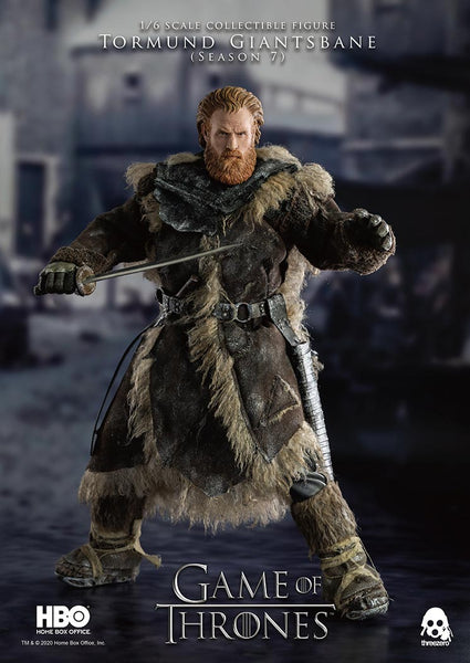 ThreeZero Game of Thrones Tormund Giantsbane 1:6 Scale Figure
