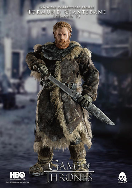 ThreeZero Game of Thrones Tormund Giantsbane 1:6 Scale Figure
