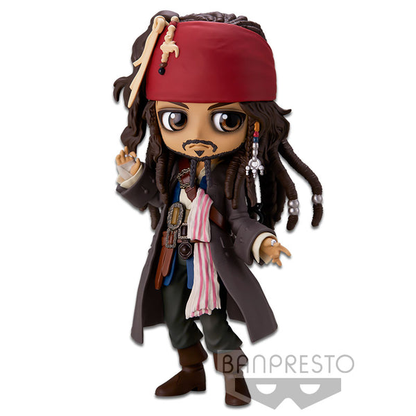 Disney Pirates of the Caribbean Jack Sparrow  Q Posket (Ver. A) Figure