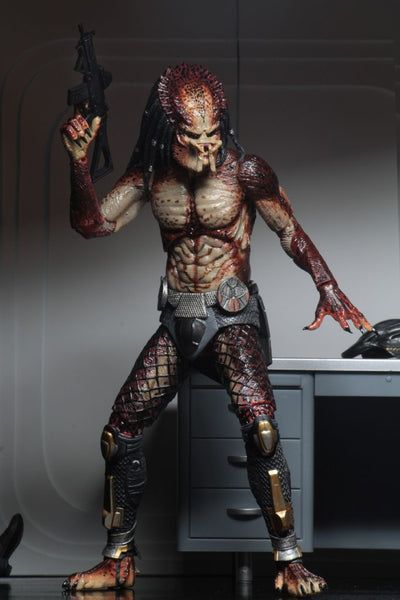 NECA Predator 2018 Ultimate Fugitive Predator (Lab Escape) 7-Inch Figure, Popular Characters- Have a Blast Toys & Games
