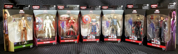 Marvel Legends Disney Plus Disney+ Wave Complete 7 Figure Baf Set