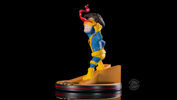 Quantum Mechanix Cyclops Q-Fig Diorama Figure, Marvel- Have a Blast Toys & Games