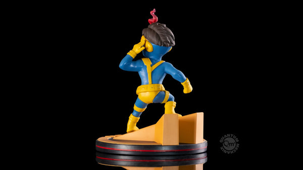 Quantum Mechanix Cyclops Q-Fig Diorama Figure, Marvel- Have a Blast Toys & Games