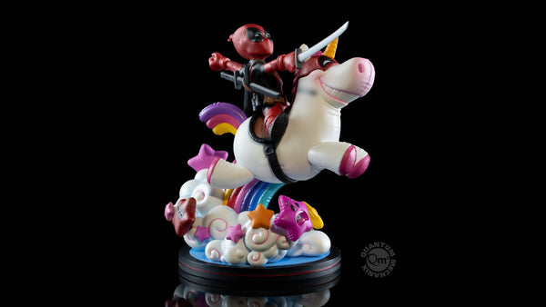 Quantum Mechanix Deadpool x Unicorn Q-Fig Max Elite Figure Exclusive