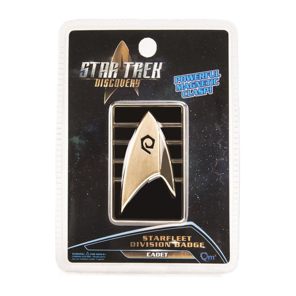 Star Trek Discovery Cadet Badge QMx Official Replica, Popular Characters- Have a Blast Toys & Games