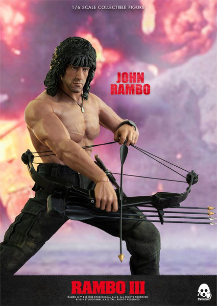 ThreeZero Rambo III John Rambo 1:6 Scale Figure