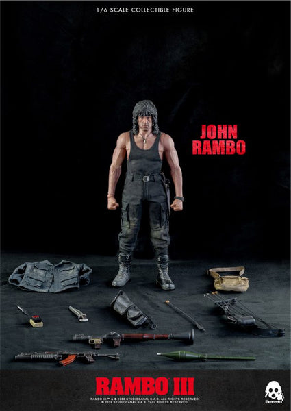 ThreeZero Rambo III John Rambo 1:6 Scale Figure