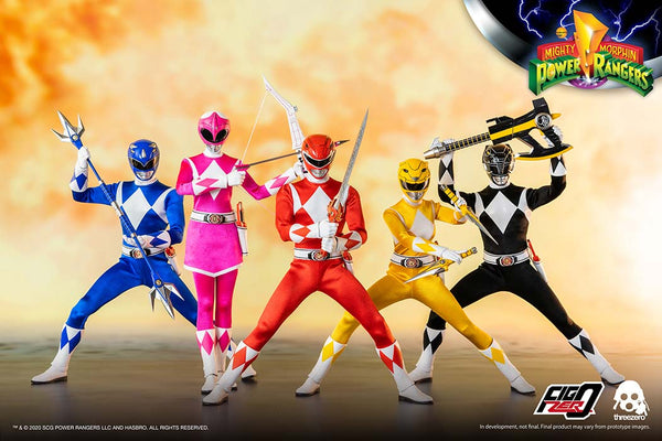 ThreeZero Mighty Morphin Power Rangers 6 Pack 1:6 Scale Figure Set