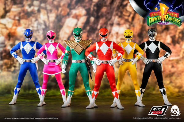 ThreeZero Mighty Morphin Power Rangers 6 Pack 1:6 Scale Figure Set