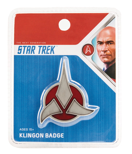 QMx Star Trek TNG Klingon Emblem Badge, Popular Characters- Have a Blast Toys & Games