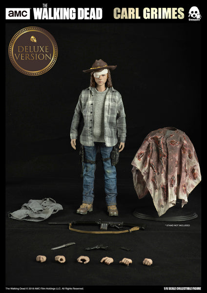 ThreeZero AMC The Walking Dead Carl Grimes Deluxe 1:6 Scale Figure