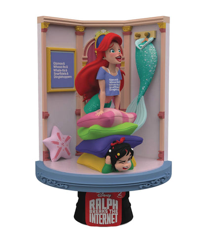 Beast Kingdom Wreck It Ralph 2 Ariel D-Stage Series 6-Inch Statue