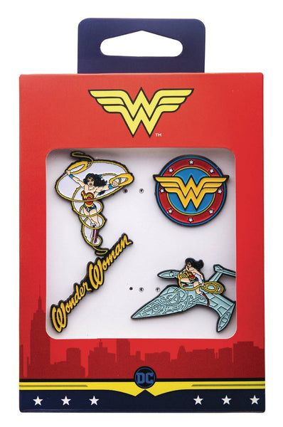 DC Comics Wonder Woman Boxed Pin Set, DC Comics- Have a Blast Toys & Games