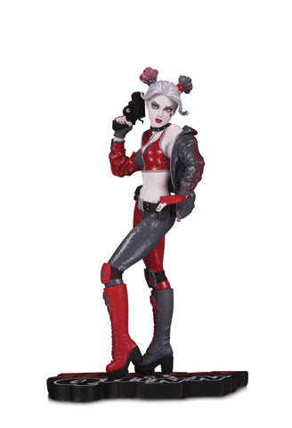 DC Collectibles Harley Quinn Red White & Black Joshua Middleton Statue, DC Comics- Have a Blast Toys & Games