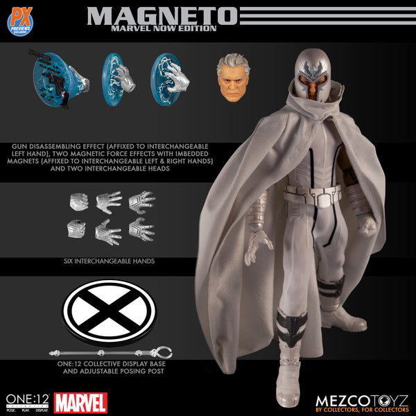 Mezco One:12 Collective Magneto Marvel Now Px Exclusive Action Figure, Marvel- Have a Blast Toys & Games