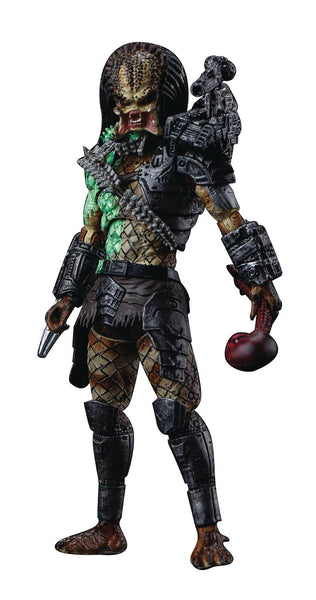 Hiya Toys Predator 1987 Battle Damage Jungle Predator 1/18 Scale Action Figure