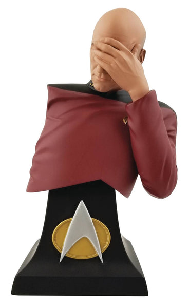 Star Trek TNG Captain Jean Luc Picard Facepalm Bust SDCC 2020 Exclusive