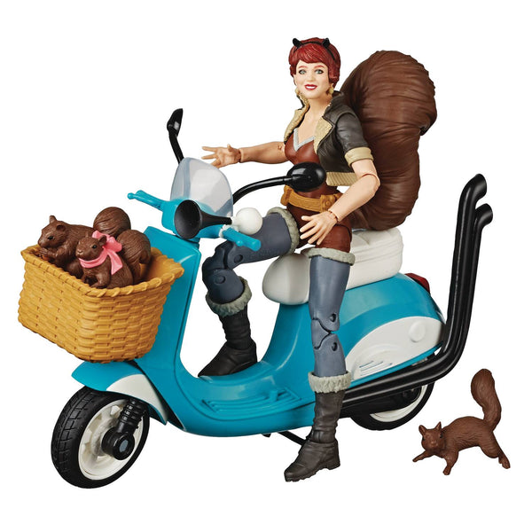 Marvel Legends The Unbeatable Squirrel Girl Deluxe 6-Inch Action Figure, Marvel- Have a Blast Toys & Games